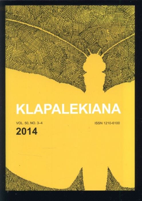 Klapalekiana 2014 (kompletní 50. ročník, 4 čísla / 2 sv.)