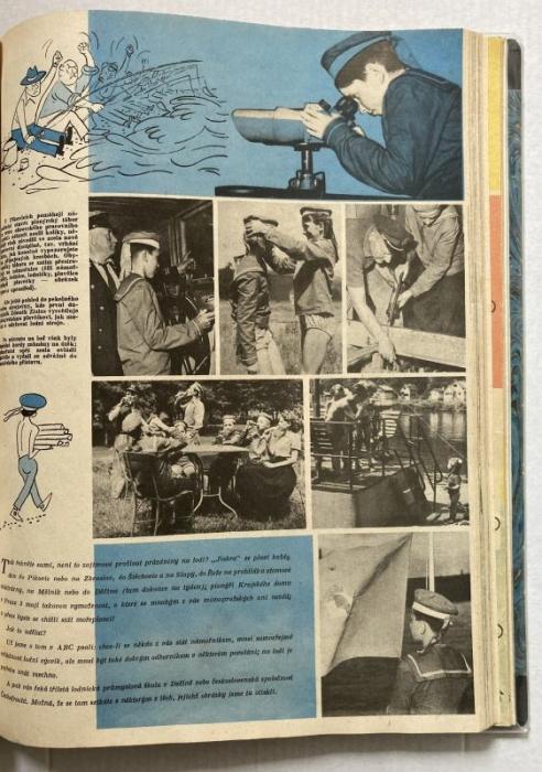 ABC 1958 (kompletní 2. ročník, 12 čísel, vázáno)