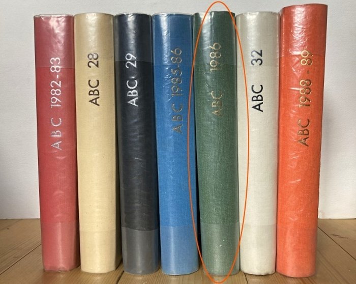 ABC 1986 (kompletní 31. ročník, 24 čísel, vázáno)