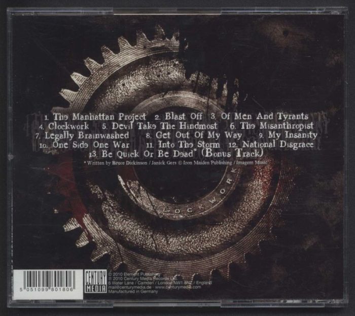 Angelus Apatrida - Clockwork (CD)