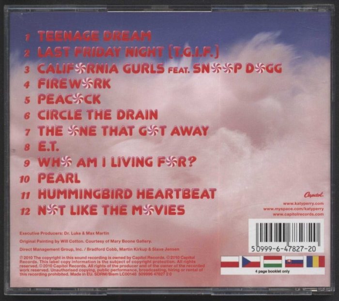 Katy Perry - Teenage Dream (CD)