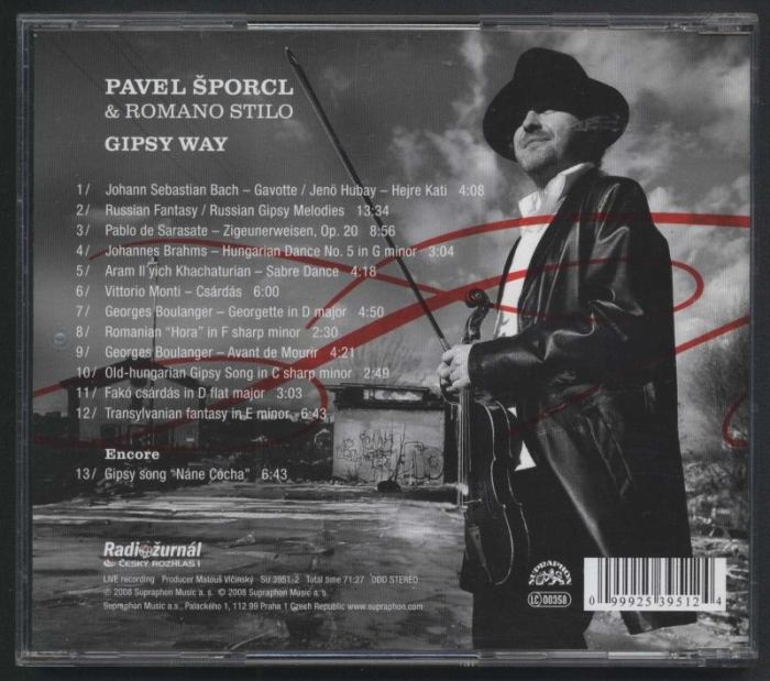 Pavel Šporcl a Romano Stilo - Gipsy Way (CD)