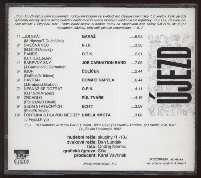 Various artists - Újezd (CD)