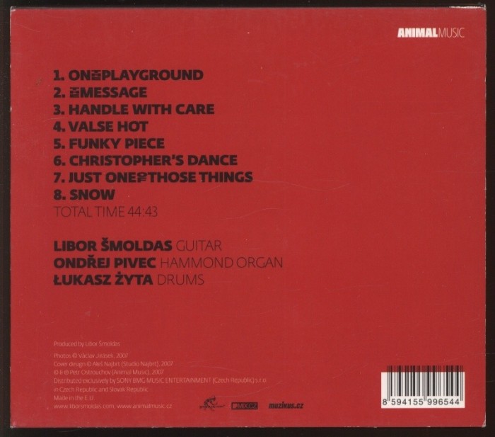 Libor Šmoldas Trio - On The Playground (CD)