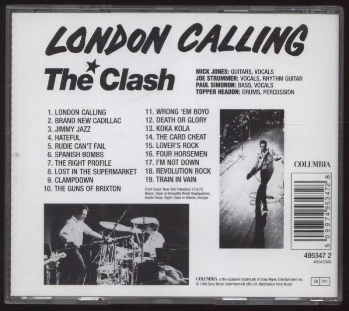 Clash, The - London Calling (CD)