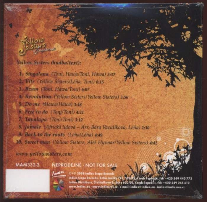 Yellow Sisters - Singalana (CD)