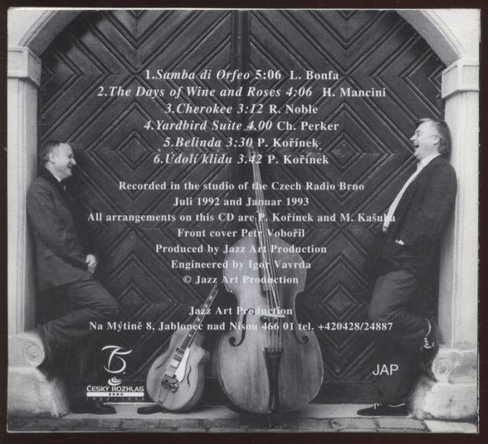 Milan Kašuba a Petr Kořínek - Přátelé (CD)