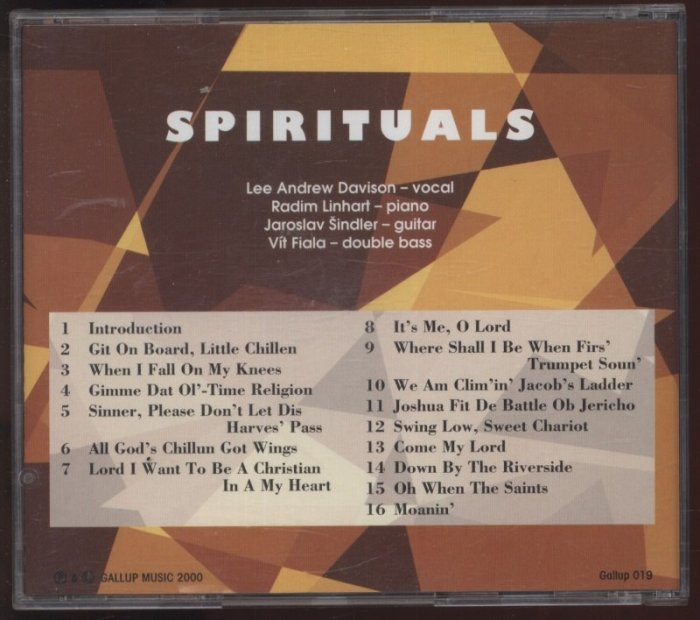 Lee Andrew Davison - Spirituals (CD)