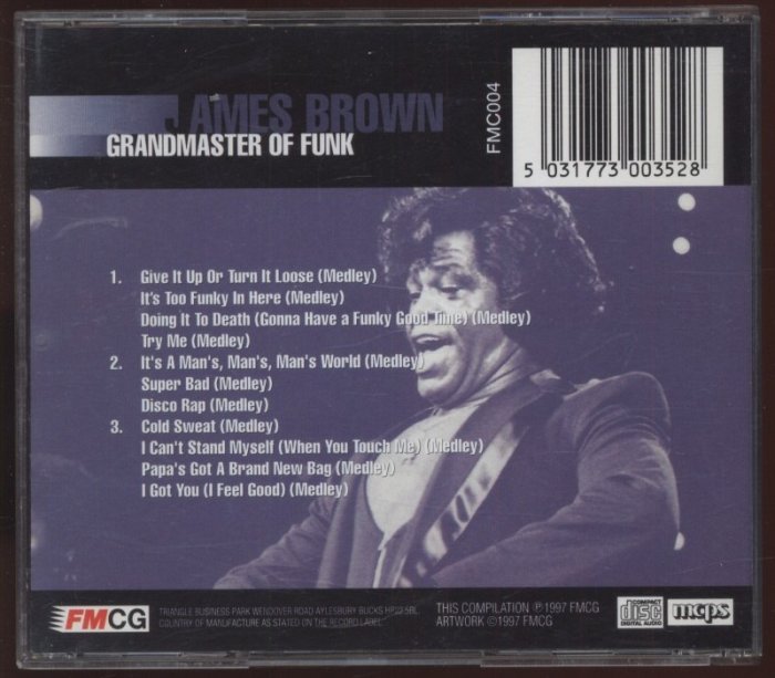 James Brown - Grandmaster of funk live (CD)