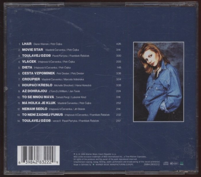 Iva Hajnová - Toulavej džob (CD)