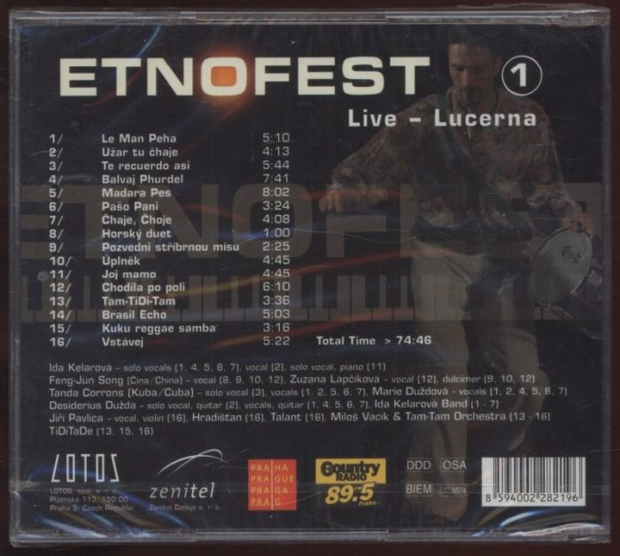 Various artists - Entnofest 1 Live in Lucerna (CD)