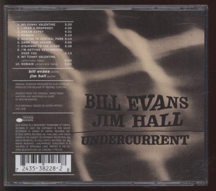 Bill Evans; Jim Hall - Undercurrent (CD)