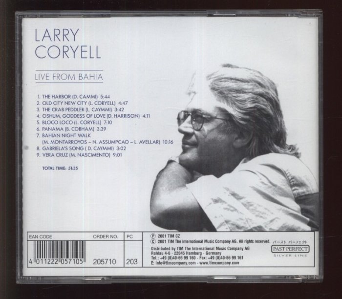 Larry Coryell - Live From Bahia (CD)