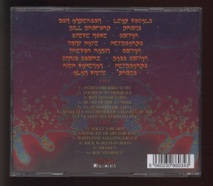 Yes - Union Live (2xCD)