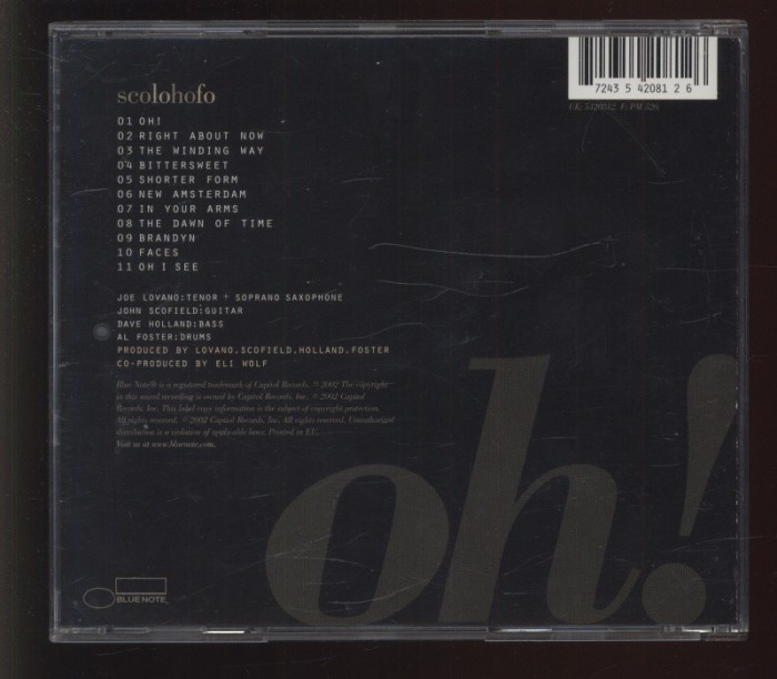 Scolohofo - Oh! (CD)