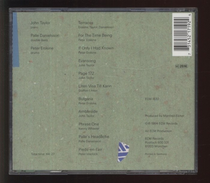 Peter Erskine - Time Being (CD)