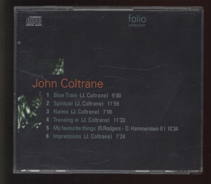 John Coltrane - The Jazz Masters - 100 Years Of Swing (CD)