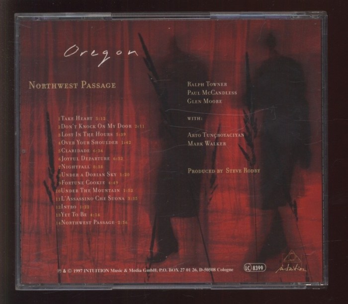 Oregon - Northwest Passage (CD)
