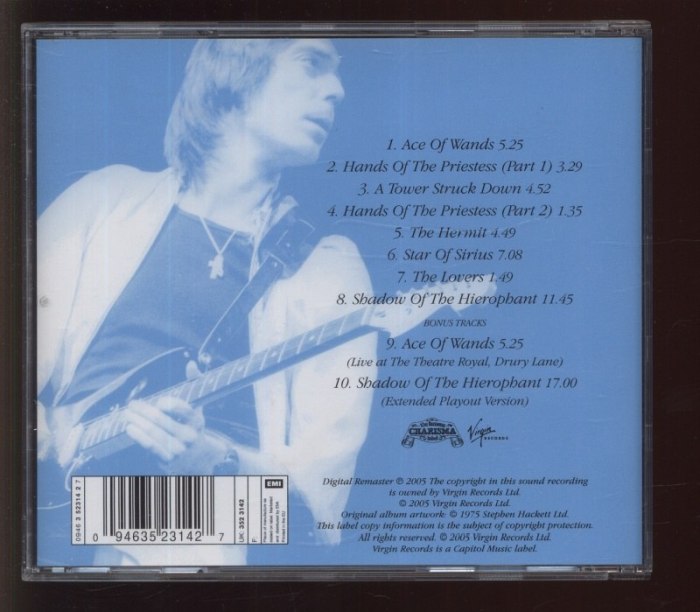 Steve Hackett - Voyage Of The Acolyte (CD)