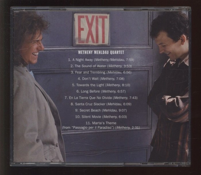 Pat Metheny a Brad Mehldau - Quartet (CD)