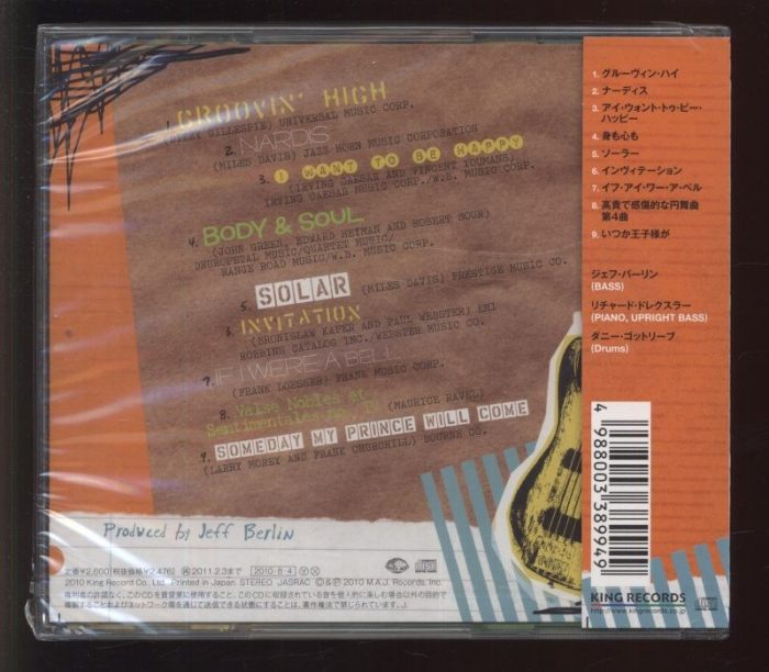 Jeff Berlin - High Standards (CD)