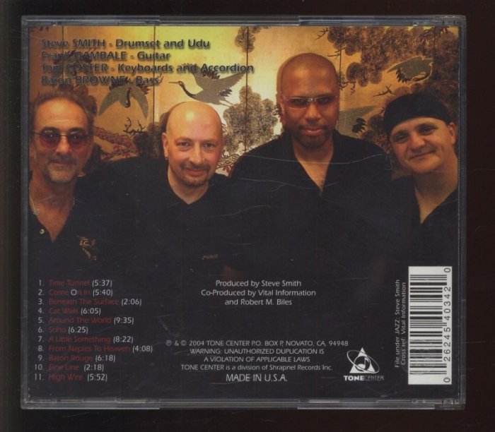 Steve Smith and Vital Information - Come On In (CD)