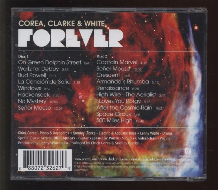Corea, Clarke  a  White - Forever (2xCD)