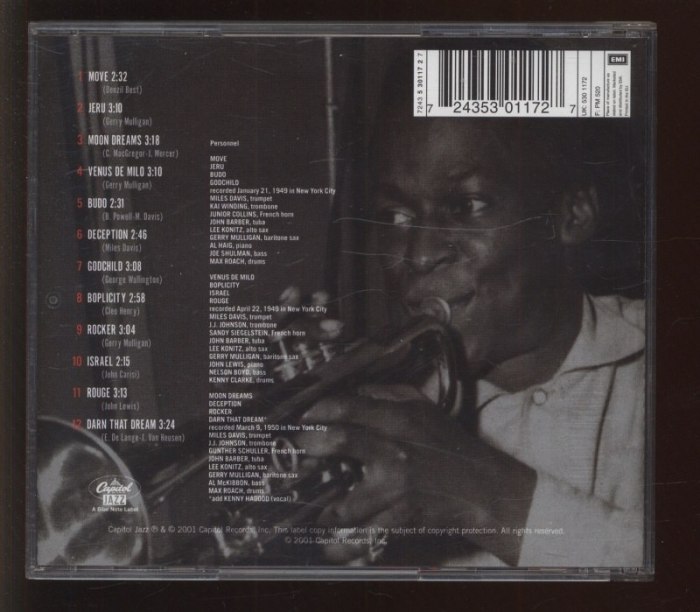 Miles Davis - Birth Of The Cool (CD)