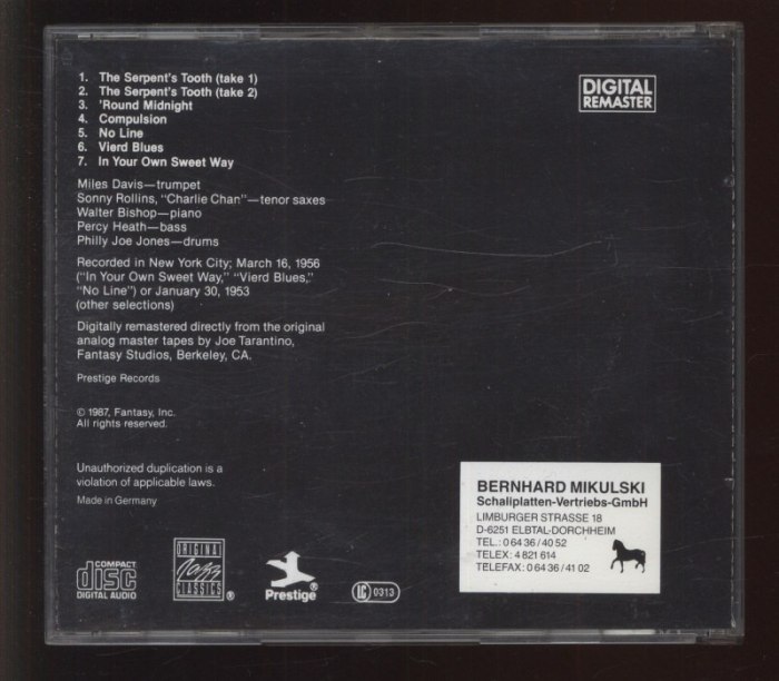 Miles Davis - Collectors' Items (CD)