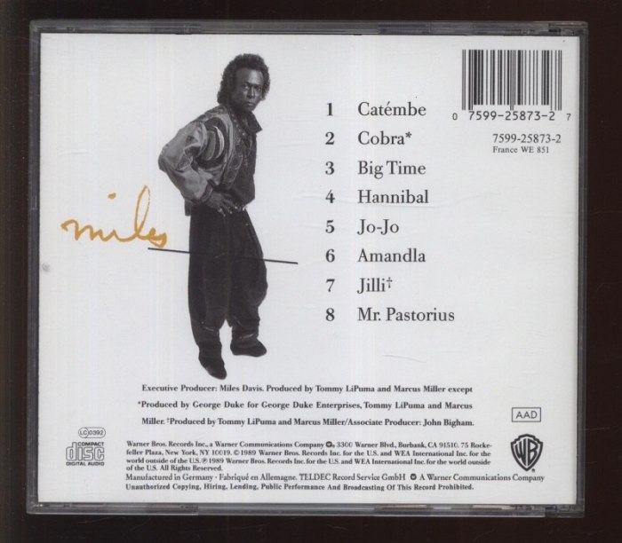 Miles Davis - Amandla (CD)