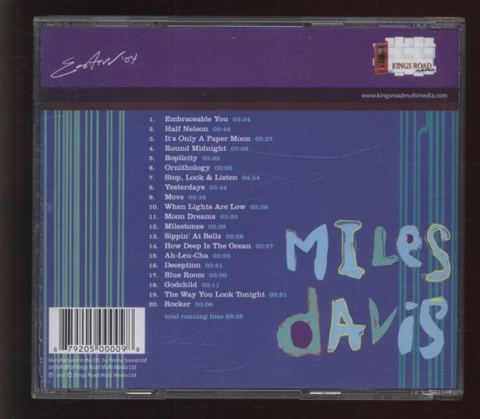 Miles Davis - Miles Better (CD)