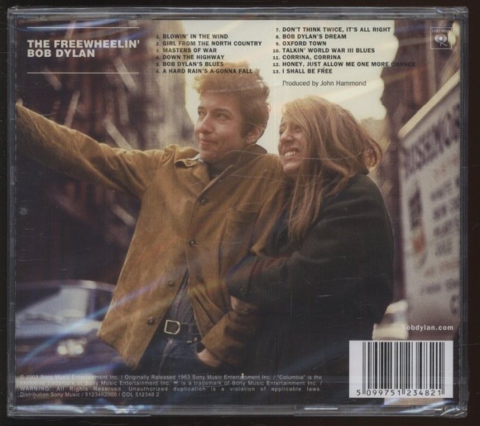 Bob Dylan - The Freewheelin' Bob Dylan (CD)