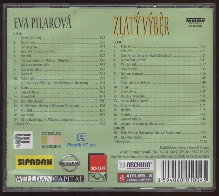 Eva Pilarová - Zlatý výběr (2xCD)