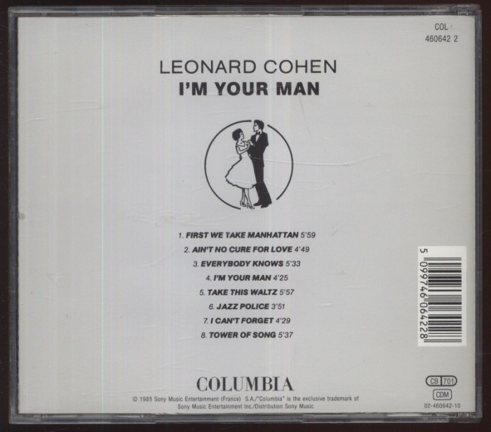 Leonard Cohen - I'm Your Man (CD)