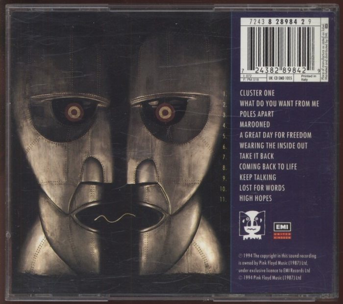 Pink Floyd - The Division Bell (CD)