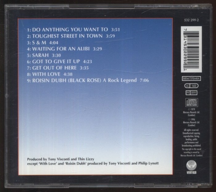 Thin Lizzy - Black Rose (CD)