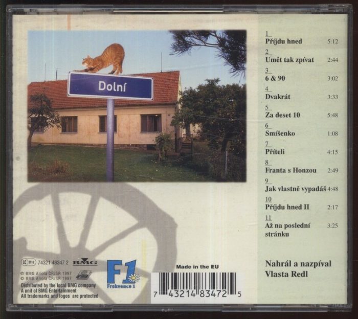 Vlasta Redl - O kolo zpět (CD)