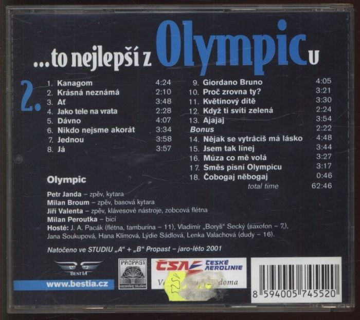 Olympic - ... To nejlepší z Olympicu 2. (CD)