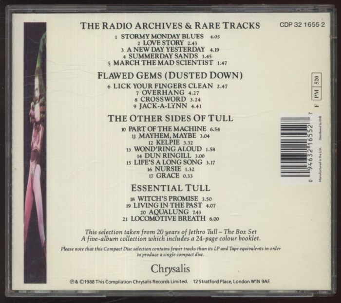 Jethro Tull - 20 Years Of Jethro Tull (CD)
