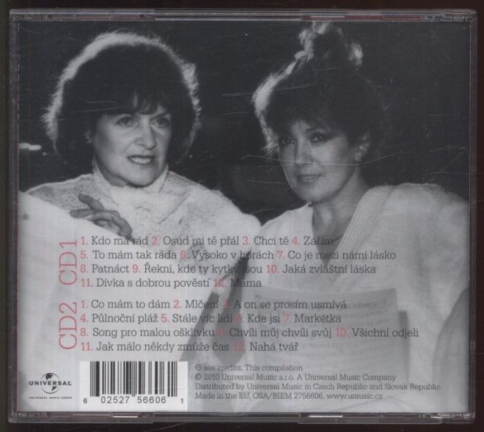 Marie Rottrová - Osud mi tě přál, Marie Rottrová zpívá písně Jiřiny Fikejzové (2CD)