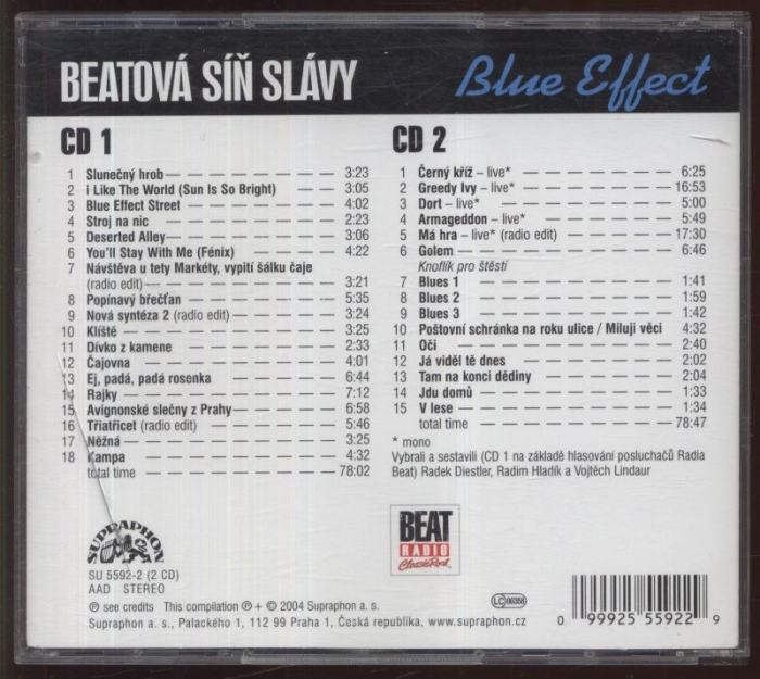 Blue Effect - Beatová síň slávy (2xCD)