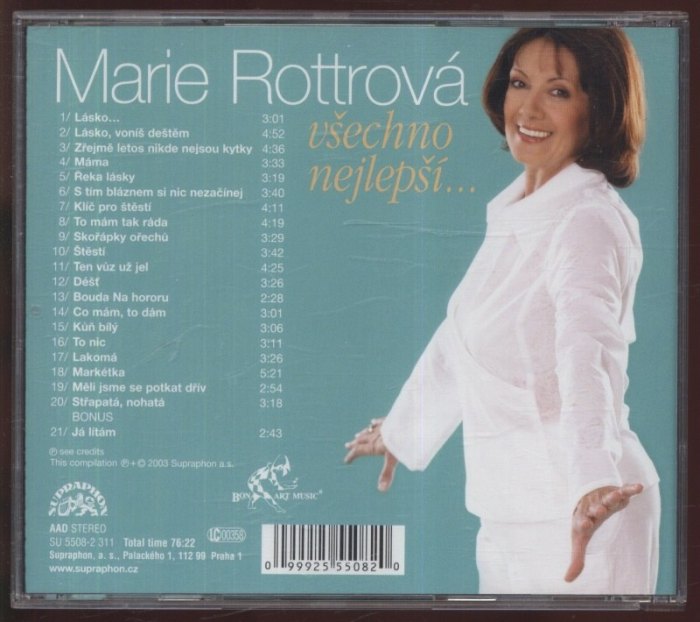 Marie Rottrová - Všechno nejlepší ... (CD)