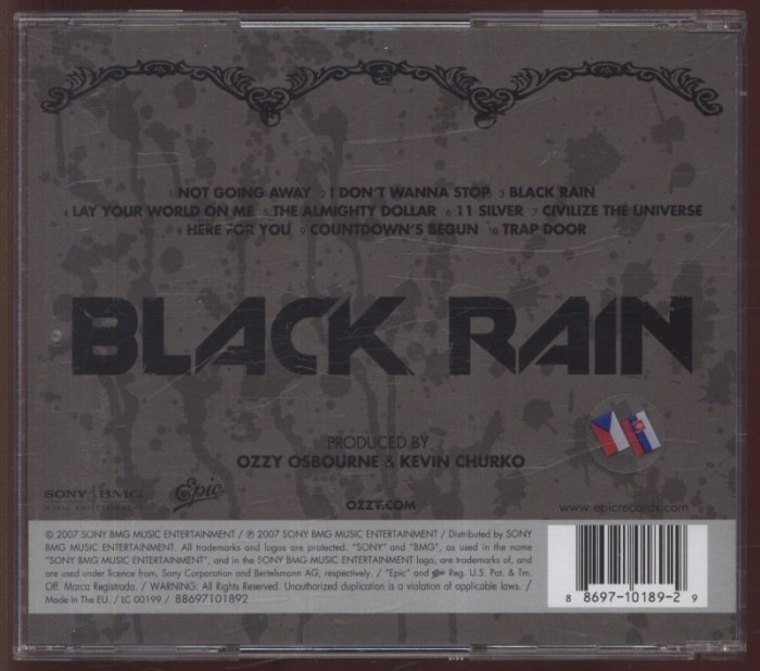 Ozzy Osbourne - Black Rain (CD)