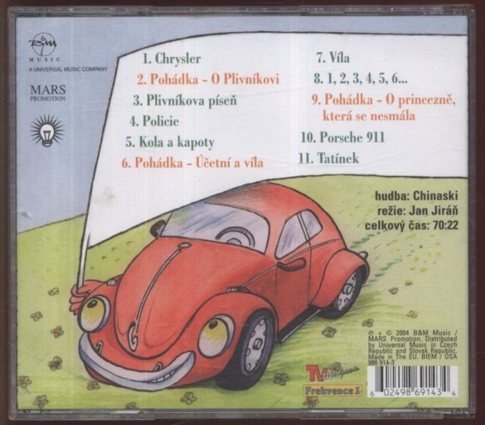 Chinaski, Lucie Bílá, Jiří Lábus - Autopohádky (CD)