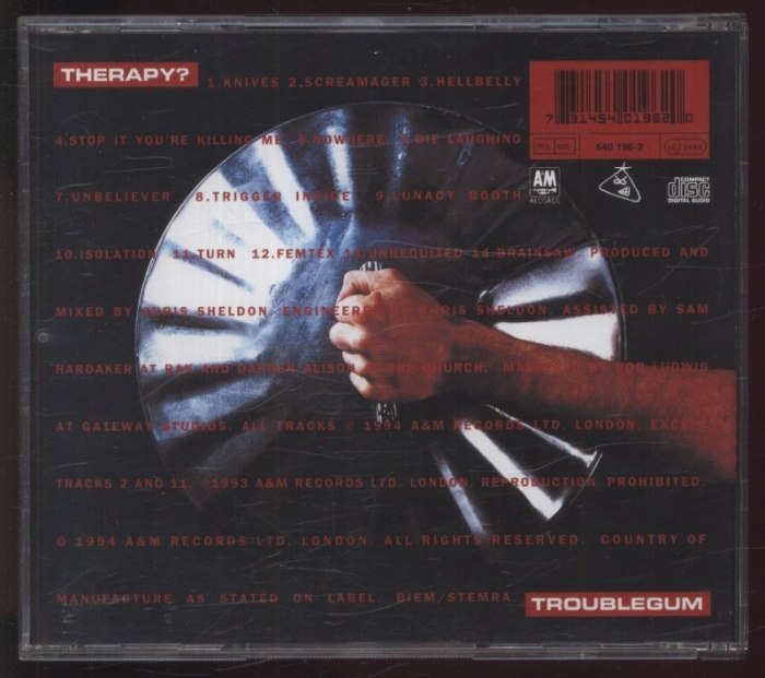 Therapy? - Troublegum (CD)