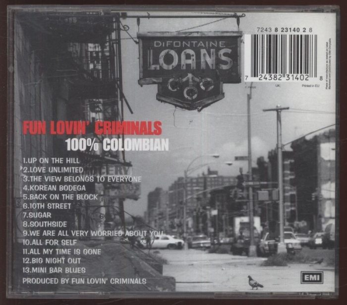 Fun Lovin' Criminals - 100procent Colombian (CD)