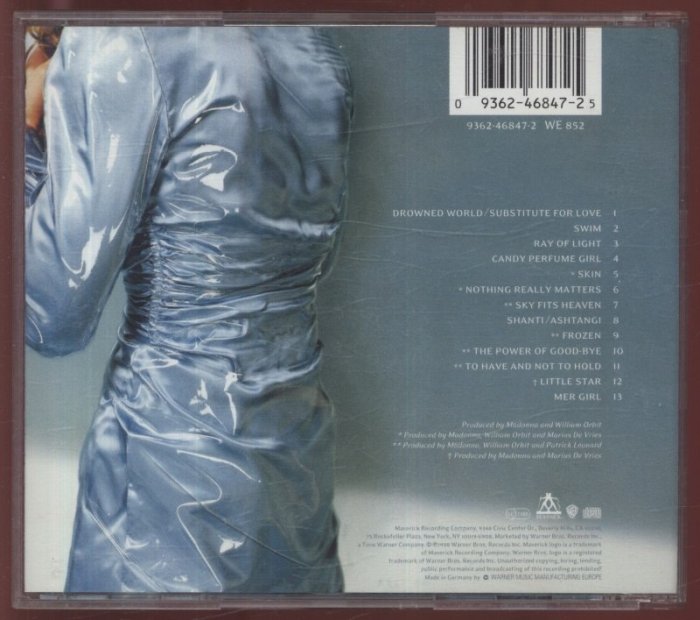 Madonna - Ray Of Light (CD)