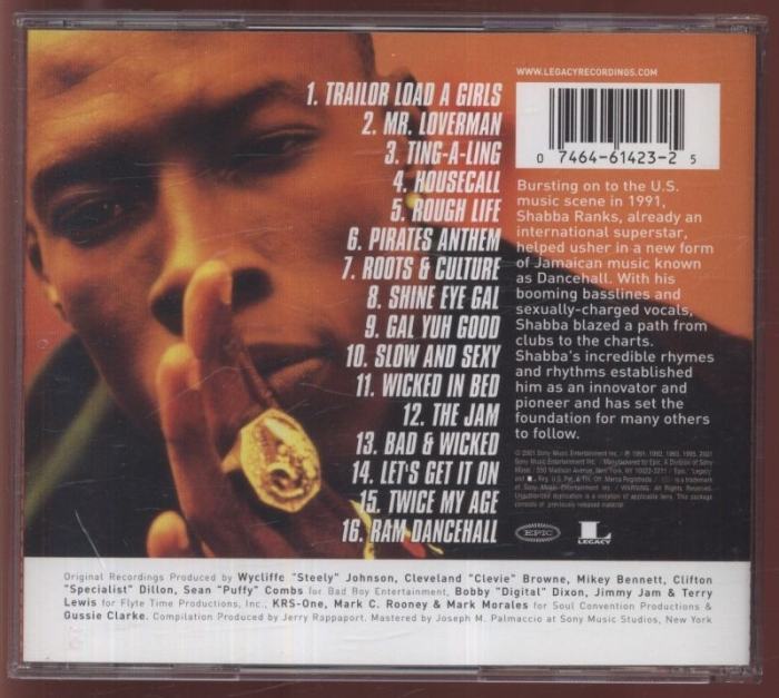 Shabba Ranks - Greatest Hits (CD)