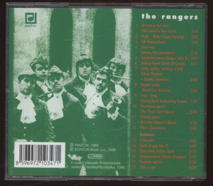 Rangers, The - The Rangers (CD)