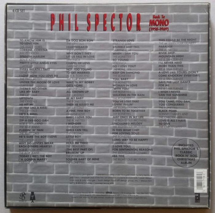 Phil Spector - Back To Mono (1958-1969) (4xCD)